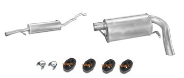 Mufflers vw sharan 2.0 b opportunity! complete system!, фото