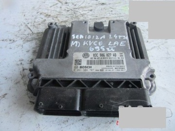 Seat vw skoda 1.4 tsi computer motor 03c906027ad, фото