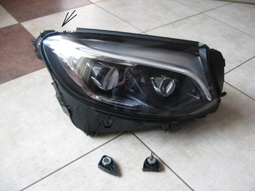 Right headlight - full led - mercedes glc w253!!!, фото