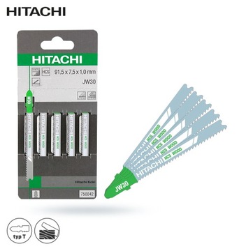 Blade 5 pcs t119b jw30 for wood hikoki hitachi 750042 for wood jigsaws, фото
