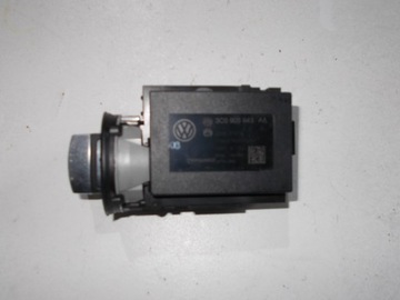 Vw passat b6 b7 ignition lock on key 3c0905843aa, фото