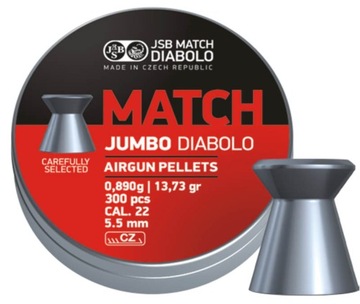 Дробовые патроны 5, 50 мм jsb diabolo jumbo матч 300 шт. плоский ровно диск точный, фото