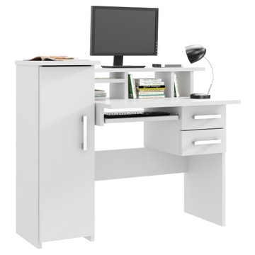 Table rectangular table 116, 5 x 55 x 100 centimeters white, фото