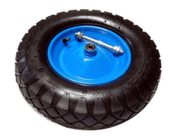 Wheel to wheelbarrow з axis connector 4. 80/ 4. 00-8/ 4pr fv, фото