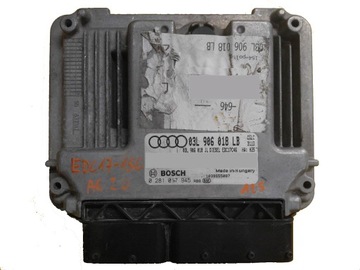 Ecu audi a6 2.0 tdi 0281017945 03l906018lb included, фото