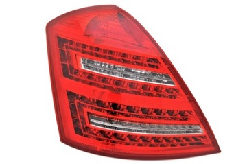 Mercedes s w221 05 - фара led подсветка левая со вставкой ^, фото