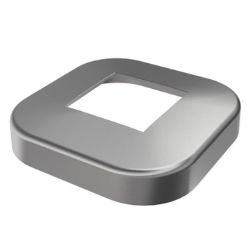 Socket masking 91 x 91 mm for racks 40 x 40 mm, polished, фото