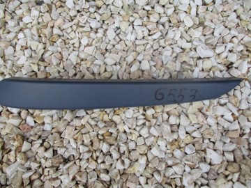 Opel astra h 3 overlay left front bumper, фото