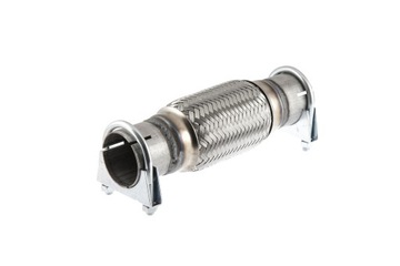 Flexible connector flexible exhaust connector shock absorber vibrations 50x250 on clamps, фото