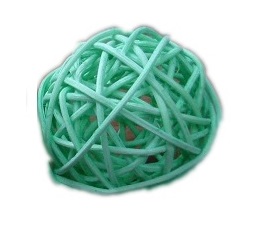 Balls ball rattan з rattan mint 5 centimeters, фото