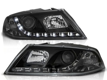 Фонаря skoda octavia 2 04-2008 год 1z daylight led подсветка blk, фото