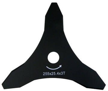 Disk gasoline scythe trojzab knife blade saw 255, фото