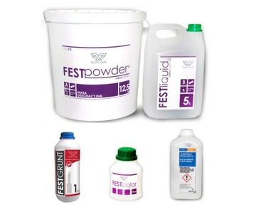 Микроцемент на покрытия festfloor life - 10 m2, фото