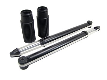 Shock absorbers x2 ass+bumpers+protection ford fusion 2002-2012, фото