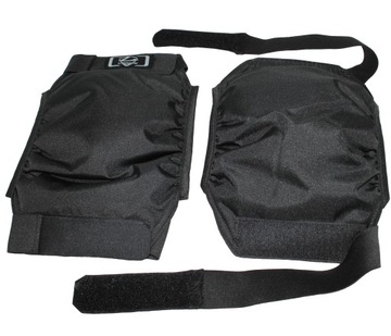 Knee pads heaters knees on a bicycle scooter motorcycle atv leoshi pair, фото