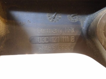 Thermostat housing vw polo lv 03c121111b, фото