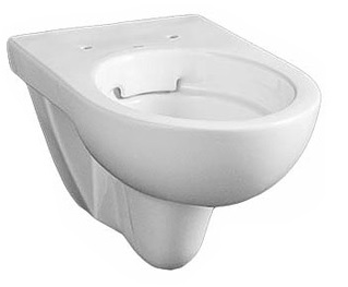 Wheel pallet wall-mounted toilet nova pro rimfree without rims, фото