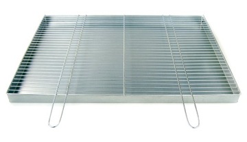 Lattice to construction radiator grille 80x60cm+ ash pan, фото