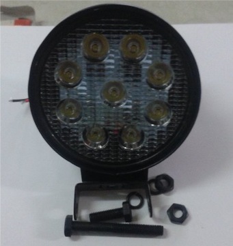 Lampa halogen roboczy LED 27W 9Led 2200Lm 12/24V