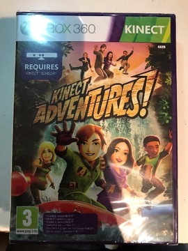 KINECT ADVENTURE RUS XBOX 360 ФОЛЬГА возможность - 39 злотых