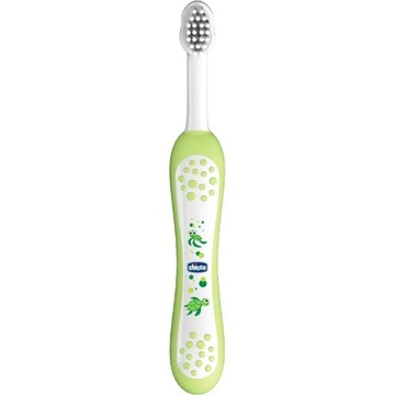 CHICCO зубная щетка 6-36m зеленый