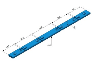 ARTechnic ножи нажимной пластины PAAL Konti 125