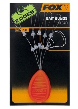 Стопоры Fox Edges Bait Bungs Clear (10 шт.)