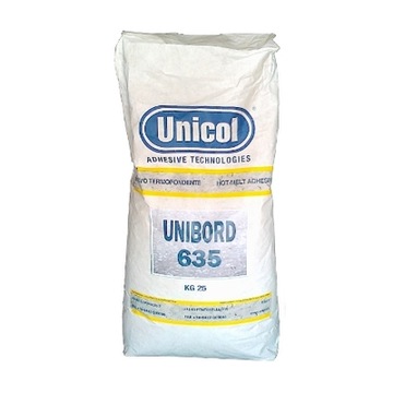 Unibord 635 натуральный термоплавкий клей-25 кг Unicol
