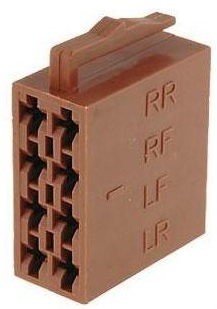 Разъем ISO 8pin для автомобильного радиоприемника (динамики )