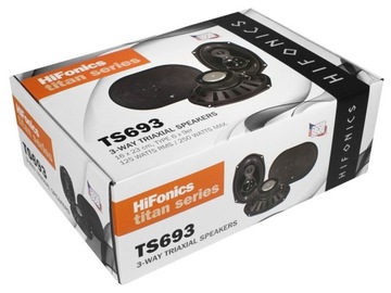 Car speakers three-way HiFonics TS693