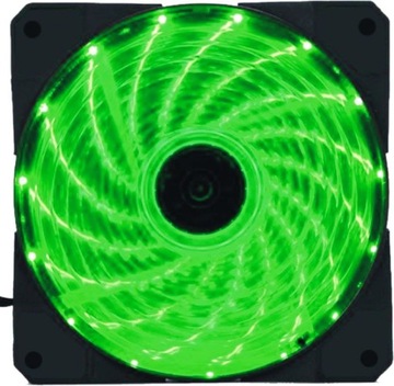 Светодиодный игровой вентилятор 12 см 2 цвета, 4pin Molex FV