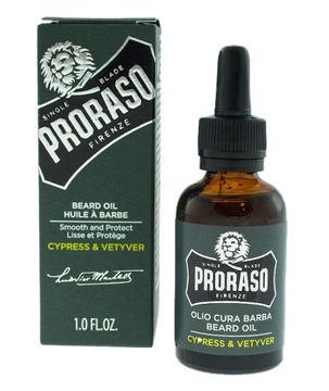 PRORASO масло для бороди CYPRESS & VETYVER 30 мл