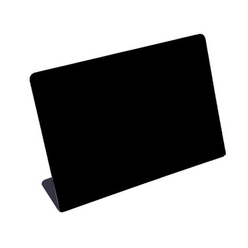 Меловая стойка черная, информационная А4