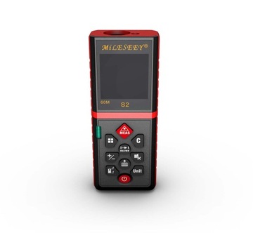 Лазерный дальномер профессиональный цифровой дальномер 60 метров S2 LCD