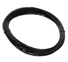 Черный провод для привязки кабеля 10м (0998)