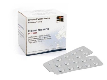 Phenol красный X20 таблетки для измерения pH воды тестер