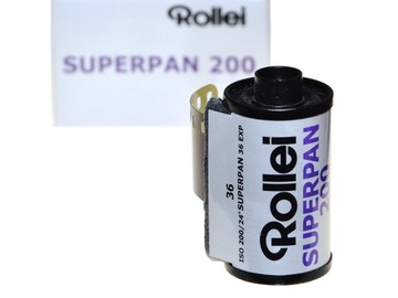 Rollei Superpan 200/36 фільм фільм ч & б слайд