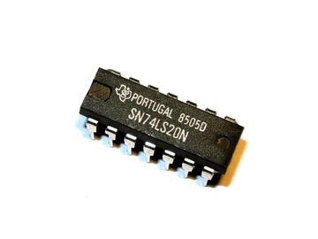 SN74LS20N DIP14 Texas Instruments 74LS20 [2шт]