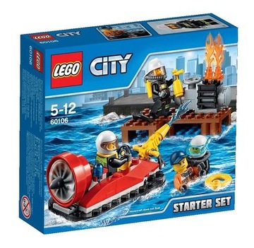 LEGO City 60106 Strażacy - zestaw startowy