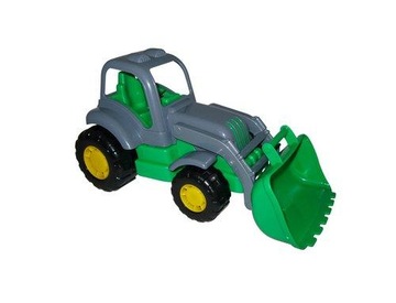 Трактор TRACTOR with LOADER маленький COLORFUL Wader POLESIE для игрушки ДЕТЯМ