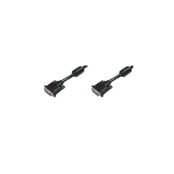 Кабель DVI-D Dual Link 24+1ММ черный 5м AK-320101-0