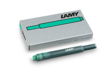 Картриджи (5 шт.) Lamy T10 зеленые