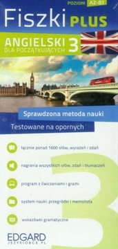 Angielski Fiszki PLUS dla początkujących 3 Praca zbiorowa