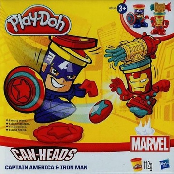 фото ориг. №3, Description set doppler play - doh b0745 captain america 1 iron man