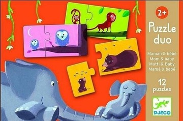 Пазл Дуэт МАТЕРИ И ДЕТИ DJECO