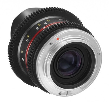 Кинообъектив Samyang 8 мм T3.1 для Canon M