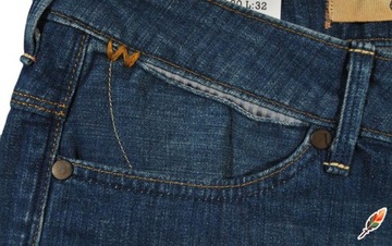 WRANGLER spodenki DRY jeans navy JONI SHORTS W26