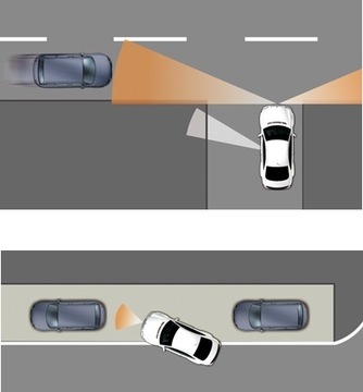 ПЕРЕДНЯЯ КАМЕРА ALPINE HCE-C2600FD МУЛЬТИВИДОВАЯ, 180°