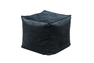 Pufa Sakwa Kwadrat 50x50x50 cm Czarny BLACK Kolory