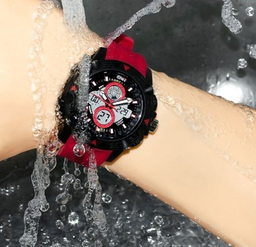 Мужские часы DualTime XONIX с мультиэкраном и аналоговым дисплеем